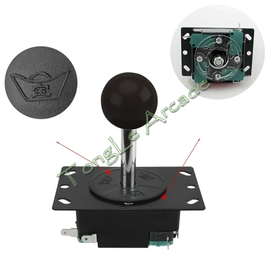 Joystick Arcade Parts - Joystick Baolian 8 Arah dengan Pegangan