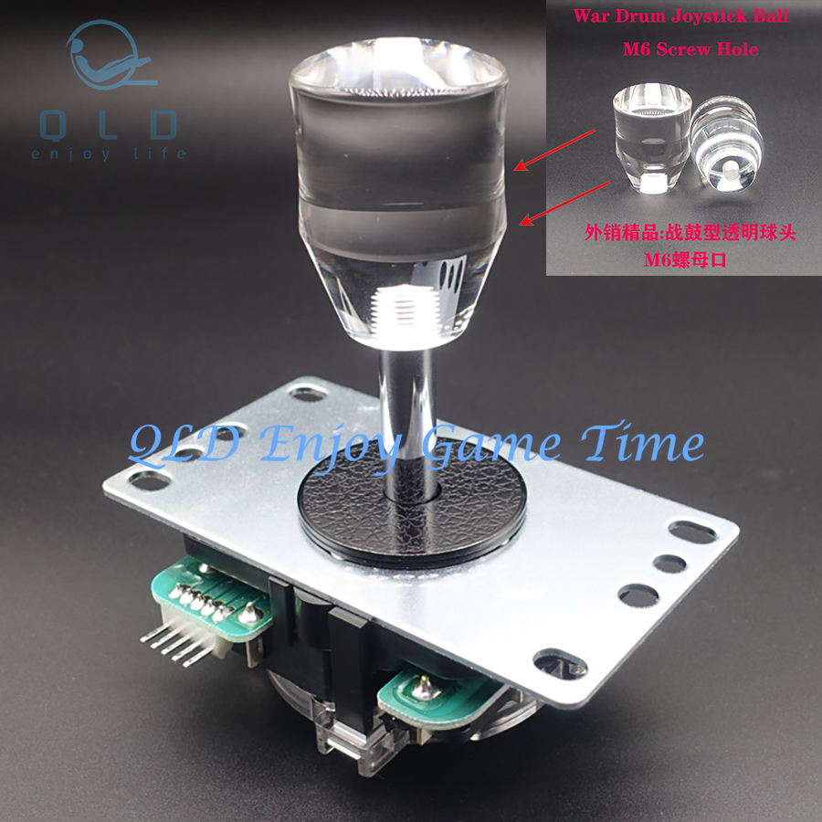 Joystick Arcade Parts - 2 Buah Topball Bentuk Drum Perang