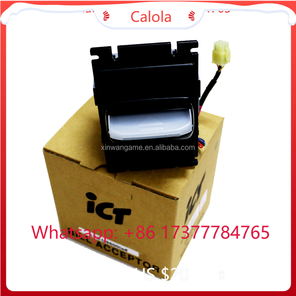 Arcade Vending & Laundry - Validator Uang Kertas ICT L70, Kotak