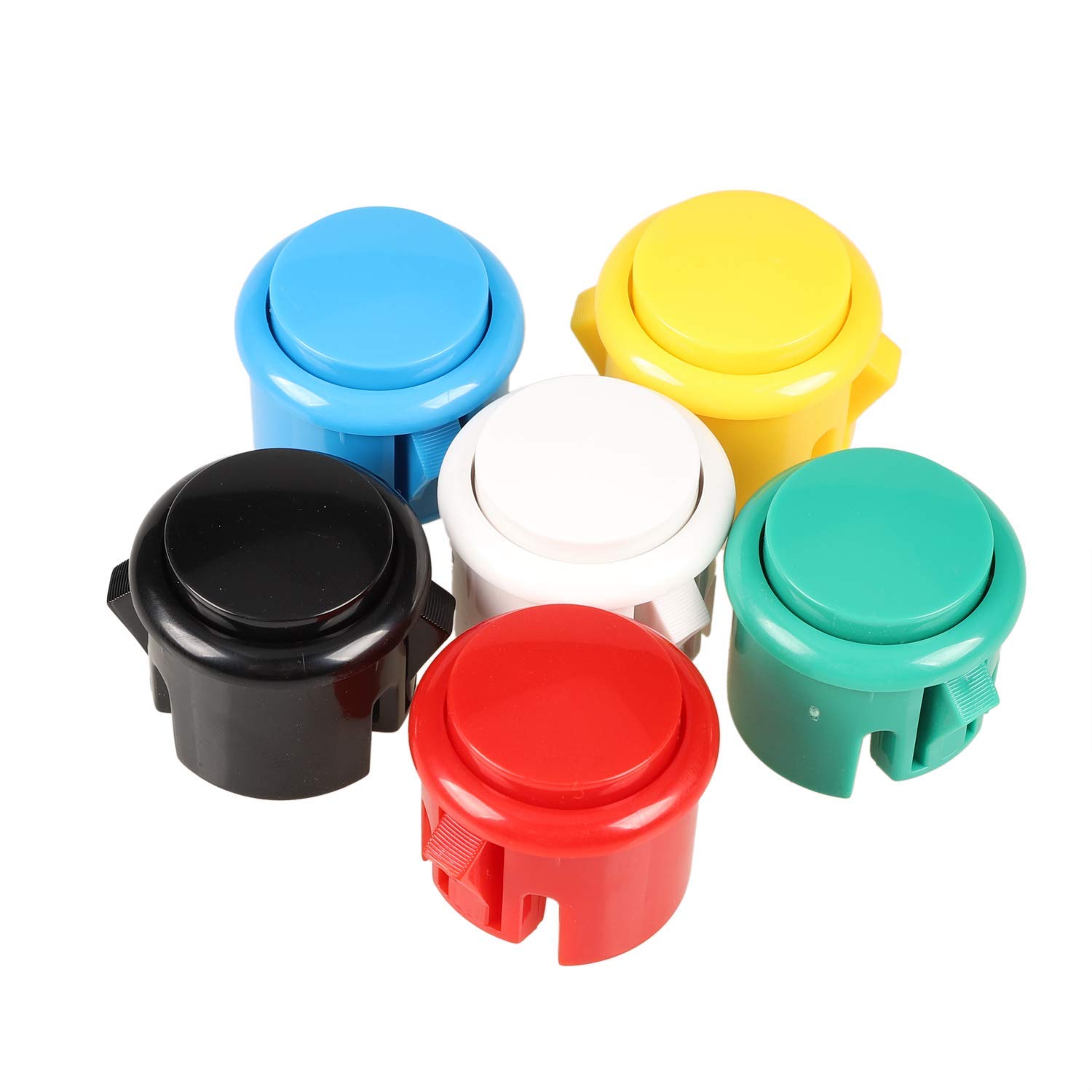 100 Buah Tombol Arcade 30Mm 24 - Joystick Arcade Parts ulasan dan harga