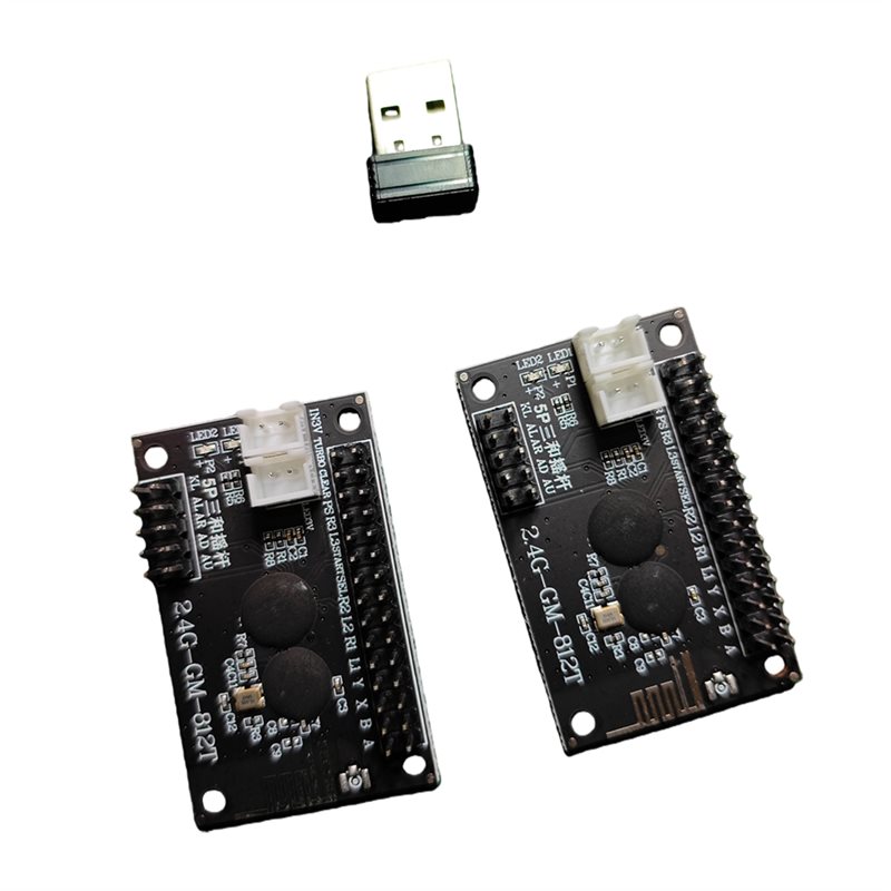 A99E-2.4G Nirkabel 2 Pemain Un - Joystick Arcade Parts ulasan dan harga