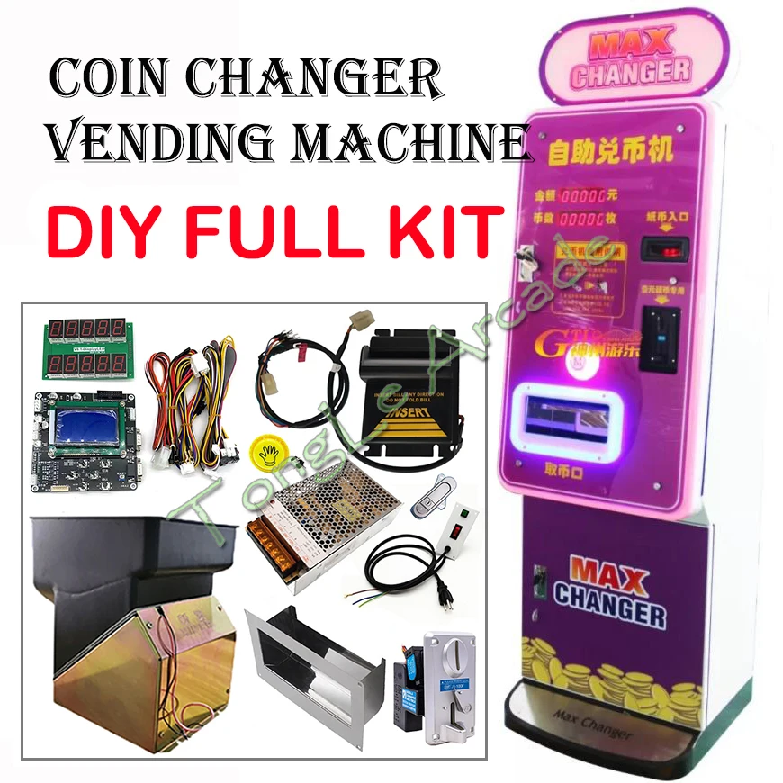 Kit Pengubah Koin DIY, Penerim - Arcade Card Vending Machine ulasan dan harga