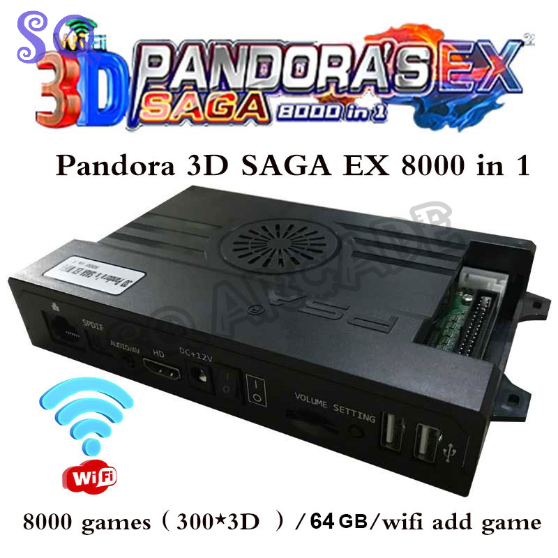 Arcade Pandora Saga Box EX2 80 - Arcade Ticket Machine ulasan dan harga