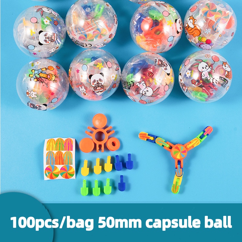 100 buah/kantong 50mm bola kap - Arcade Style Vending Machine ulasan dan harga