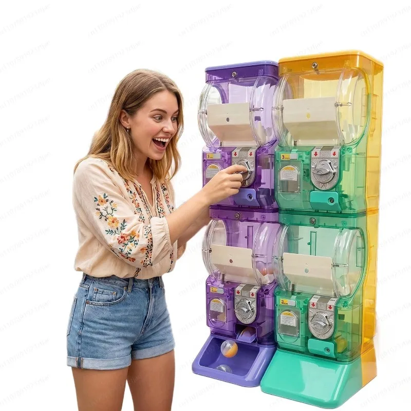 Mesin Gashapon Dua Tingkat Put - Arcade Vending & Laundry ulasan dan harga