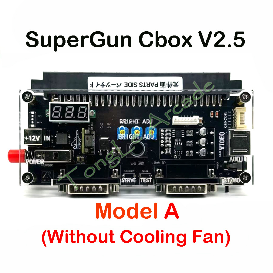 DC 12V Cbox Versi 2.5 SuperGun - Arcade Game Jackpot ulasan dan harga