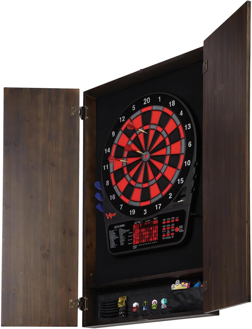 ^Viper Metropolitan Kabinet Ka - Electronic Dartboard Cabinet ulasan dan harga