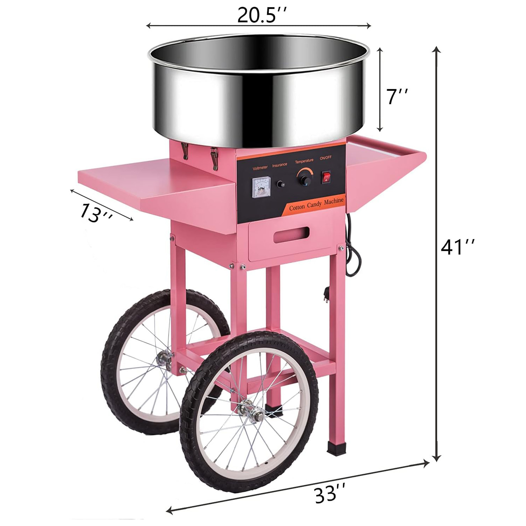 Mesin Pembuat Permen Kapas Pin - Candy Floss Machine ulasan dan harga