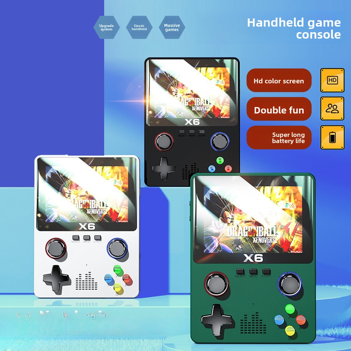 Konsol game X6 emulator gengga - Joystick Arcade Parts ulasan dan harga