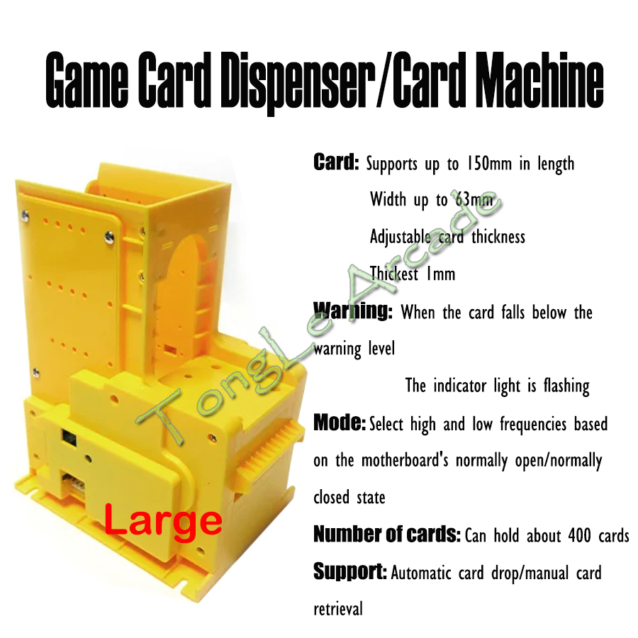 Mesin Kartu Koin yang Dioperas - Arcade Card Vending Machine ulasan dan harga