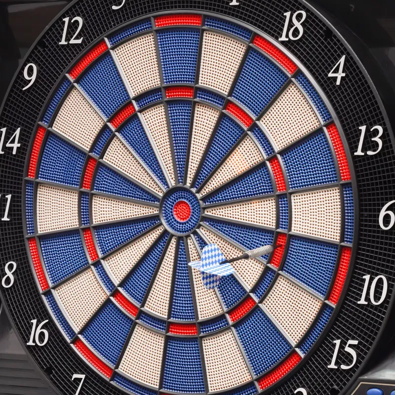Papan Dart Latihan Elektronik  - Electronic Dartboard Cabinet ulasan dan harga